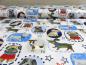 Preview: Patchworkstoff mit Hunden und Zicklein